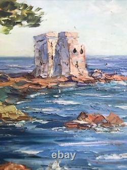 Castle of the Golden Island of Boulouris Saint Raphael by Henri Bargin 1960