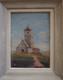 Chapel Of Querqueville (50). A. P&eacute;lissier. Oil On Wood. 1930. Cherbourg