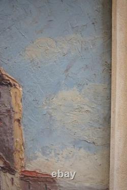 Chapel of Querqueville (50). A. Pélissier. Oil on wood. 1930. Cherbourg