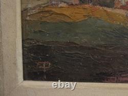 Chapel of Querqueville (50). A. Pélissier. Oil on wood. 1930. Cherbourg