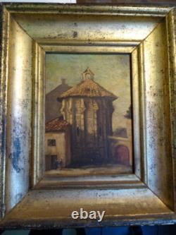 Chapel oil on wood SCHOOL OF THE EARLY 20th CENTURY