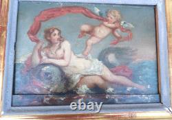 Charles-Joseph Natoire (1700–1777), follower of, 18th-century old painting, Aphrodite