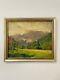 Charles Martin-sauvaigo Mountain Landscape Oil - Grande Chartreuse - Signed