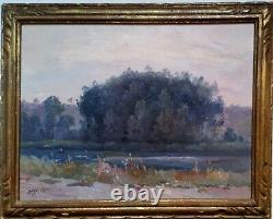 Charles Theodore Balké (1875-1951) Landscape Yonne 1931