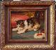 Charles Van Den Eycken, 1911, Benezit, Huge Cote! The Kitten And The Jewels