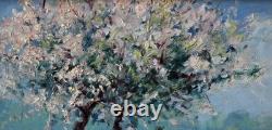 Charming Impressionist Paintings 1920 Spring Landscapes Signature