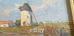 Christian Couillaud Ars Of Painting In Re Ile De Re Oil On Wood Manages 15 CM