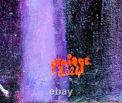 Claude Ganiage Portrait of a Costumed Brazilian Man Folia De Reis Oil/Canvas