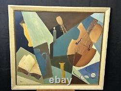 Cubist School 20th Century Aparicio Karen Cubist Composition HSP 1991