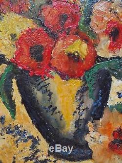 D'anty, Floral Composition, School Of Paris Circa 1950