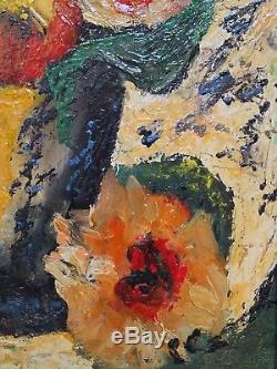 D'anty, Floral Composition, School Of Paris Circa 1950