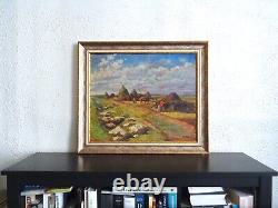 Dario Mecatti (1909-1976) - An Italian Orientalist Painter - Landscape of Tunisia