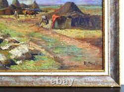 Dario Mecatti (1909-1976) - An Italian Orientalist Painter - Landscape of Tunisia