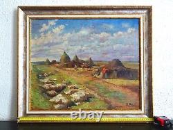 Dario Mecatti (1909-1976) - An Italian Orientalist Painter - Landscape of Tunisia