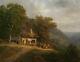 David Ortlieb Alsatian Painter Colmar Alsace Table Landscape Romantic Mountain