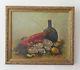 Dead Nature, Lobster, Oysters And Lemons, H. S. P. (isorel), Encadree, Circa 1950