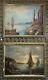 During Late Nineteenth Marine Paintings (britain) Signed L. Durand + Frames