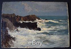 During Marine Landscape Post Impressionist XX