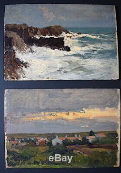During Marine Landscape Post Impressionist XX
