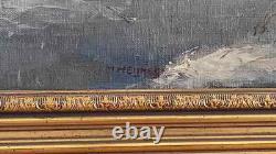 Dutch Painting Signed in Superb Condition Oil on Canvas Wooden Frame 40 x 44cm