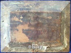 Dutch School Eighteenth Century Oil / Wood Landscape Animated, Join The Back