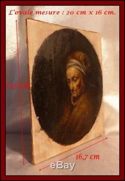 Dutch School Nineteenth Oil On Wood Portrait Of A Woman Gerard Doug 17th