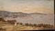 E. Giolfo (active Late 19th Century?) Italian Lake Landscape Oil On Wood Signed