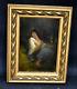 Eastern Woman Tableau Signed Louis-clément Faller (1819-1901) 19th Century