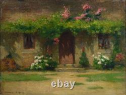 Édouard Cabane 1857–1942. The Entrance to Henri Martin’s House at Marquayrol
