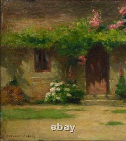 Édouard Cabane 1857–1942. The Entrance to Henri Martin’s House at Marquayrol