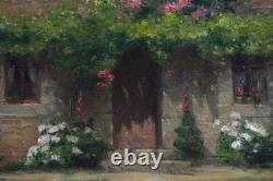 Édouard Cabane 1857–1942. The Entrance to Henri Martin’s House at Marquayrol