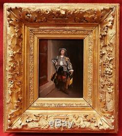 Edouard Toudouze Picture Portrait Gentleman Musketeer Soldier Sword Suit