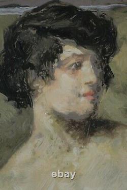 Emile Baes, 1879-1954, Young Woman, Nude Draped, 1929, Odds Up To 17,000 Euros