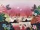 Enchanting Winter Landscape, Italian Na&iuml;ve Art, Signed Original Oil Painting