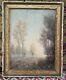 Eugène Camille Lambert (1871-1948) Oil On Wood Signed Landscape 1911