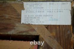 Eugène-François de Block 1812-1893. Belgian School. Young Woman at the Fountain