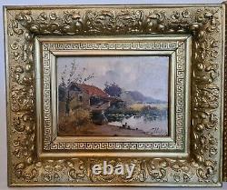 Eugène Galien-Laloue (1854-1941) Pair of Oil Paintings on Panels Signed L. Dupuy