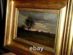 Eugene Lavieille After The Storm Oil On Panel Signed Dated 1855 Barbizon