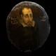 Exceptional Miniature On Wood Depicting Bernard De Palissy & Dated 1540