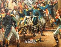 Felix Philippoteaux, Napoleon, Table, Empire, Tuileries, Elba, Militaria