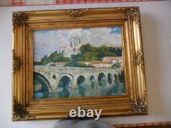 Forestry Very Beautiful Oil The Old Bezier Pont
