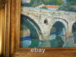 Forestry Very Beautiful Oil The Old Bezier Pont