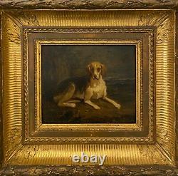 Former Animal Painting Alexandre Gabriel Decamps (1803-1860) Timbelle / Port