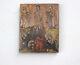 Fragment Of An Ancient Icon. Miniature On Wood. Transfiguration. 18th Century. Russia.