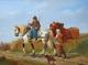 Frans Backvis (1857-1926) - Belgium's Painters - Bucolic Scene With Horses