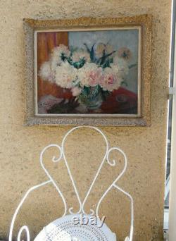 G. Guido Filiberti 1881-1970. Grand & Luminous Impressionist Au Bouquet Flowers