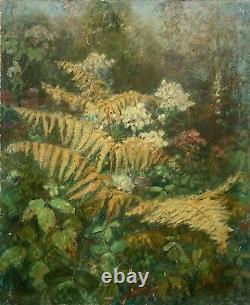 Georges Freset Flowers Underwood Hsp Nature Forest Impressionism Ancient Painting