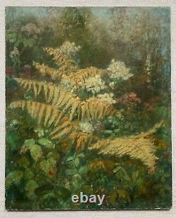 Georges Freset Flowers Underwood Hsp Nature Forest Impressionism Ancient Painting