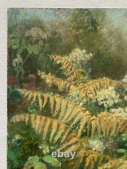 Georges Freset Flowers Underwood Hsp Nature Forest Impressionism Ancient Painting