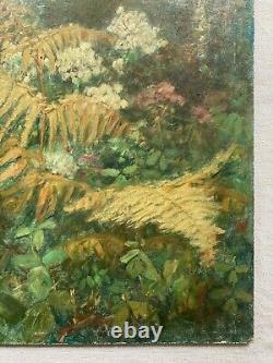 Georges Freset Flowers Underwood Hsp Nature Forest Impressionism Ancient Painting